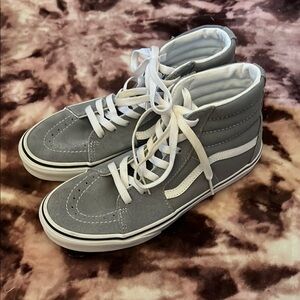 Gray High-Top Vans